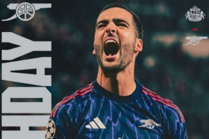 前四對決，阿森納官推曬本輪英超對桑德蘭海報，梅里諾單人出鏡