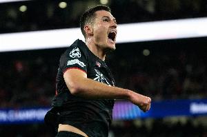 橫掃千軍，勒沃庫(kù)森德甲歷史第二次凈勝對(duì)手至少6球