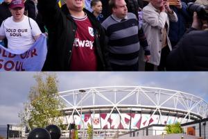 太陽報：不滿俱樂部所有者，西漢姆聯(lián)球迷抬棺抗議