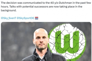 德甲10輪僅8分，德天空記者：沃爾夫斯堡主帥西蒙尼斯下課