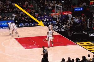 斯瑪特搶斷 艾頓擋住東契奇&出現(xiàn)失誤被老鷹進三分 77垂頭沮喪