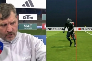 VAR取消首球！柏林聯(lián)主帥吐槽：越位5毫米應(yīng)該算進(jìn)！有人簡(jiǎn)直瘋了