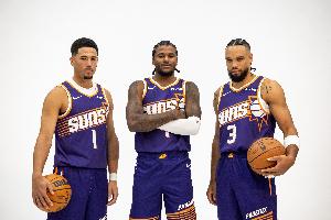 杰倫·格林：布克經(jīng)驗豐富&我盡可能向他學(xué)習(xí) 全力協(xié)助他贏得勝利