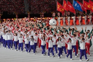 十五運會正式開幕，安踏全力為賽會保駕護航