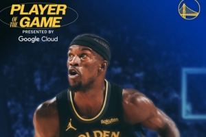 15中10砍下21+9+7！勇士官方曬本場(chǎng)最佳球員數(shù)據(jù)海報(bào)：巴特勒當(dāng)選