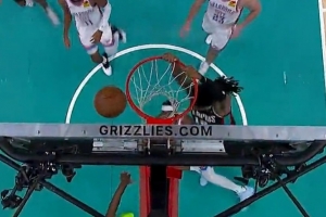 另類的2+1！亞歷山大搶斷反擊造殺傷&莫蘭特怕踩到掛筐吹干擾球