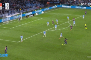 再度領(lǐng)先！拉什福德傳中助攻，萊萬(wàn)搶點(diǎn)梅開(kāi)二度，巴薩2-1塞爾塔