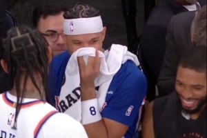 克拉克森18分鐘飛速犯滿畢業(yè) 慘遭隊(duì)友哈特&大橋“無(wú)情嘲笑”