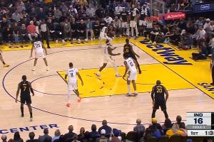 ??殘陣就這么難打？殘陣步行者一波10-0反超勇士！