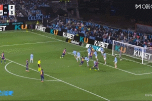 帽子戲法！拉什福德角球助攻，萊萬(wàn)甩頭破門(mén)！巴薩4-2塞爾塔！