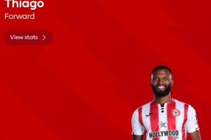 梅開二度，英超官方：伊戈?duì)柈?dāng)選布倫特福德3-1紐卡全場最佳