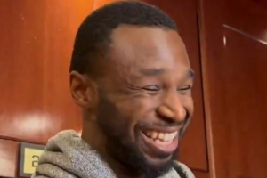 笑開花了！維金斯談絕殺回合：我完全空了 接到球就往里扣