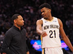 已連續(xù)缺戰(zhàn)3場(chǎng)！今天鵜鶘客戰(zhàn)太陽(yáng) 伊夫·米西復(fù)出