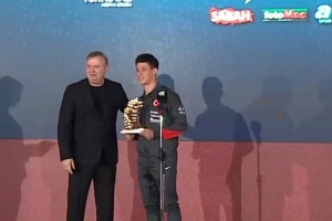 恭喜??居萊爾獲得土耳其足球推廣獎