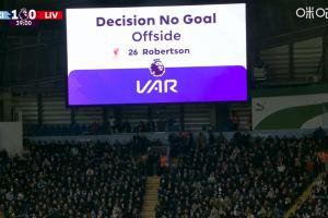 官方回應(yīng)！韋伯談范戴克進(jìn)球被吹：羅伯遜未觸球，但明顯低頭避讓