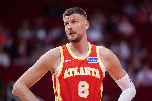 手感不佳！波爾津吉斯半場6中1&三分4中1拿到4分3板2助