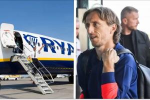 省米魔笛???莫德里奇乘坐廉航前往國家隊報道，機(jī)票僅20歐元