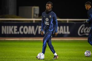 記者：卡馬文加腿筋不適，能否出戰(zhàn)烏克蘭存疑