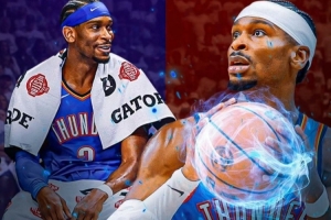 7次三節(jié)打卡仍領(lǐng)跑！本季亞歷山大關(guān)鍵時刻已得56分 斷檔聯(lián)盟第一