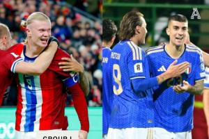 已經(jīng)結(jié)束咧？意大利想要直通世界杯 末輪必須至少贏挪威9個球??