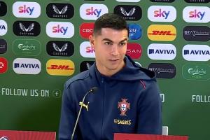 領(lǐng)到國家隊首紅！C羅賽前：希望別噓我太多 我發(fā)誓會努力做乖孩子