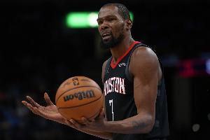 正負值+19！杜蘭特半場砍20+3&連續(xù)第30場對開拓者砍20+ 歷史第一