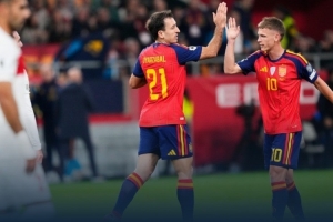 西班牙出線戰(zhàn)國內(nèi)平均收視人數(shù)接近400萬，成為當日收視冠軍