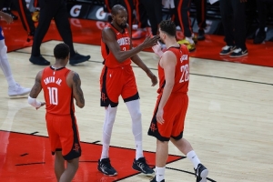 漸入佳境！火箭三分短板得到改善 籃板與球權(quán)優(yōu)勢愈發(fā)明顯