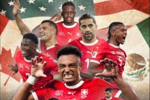 連續(xù)6屆晉級(jí)世界杯，瑞士隊(duì)官方發(fā)文慶祝