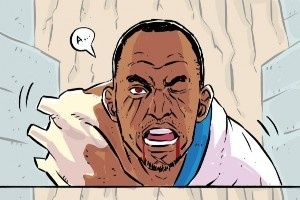 漫畫家融合火影與NBA：Nico化身團(tuán)藏 東契奇&弗拉格成宇智波兄弟