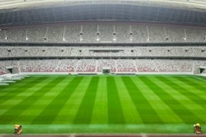 西安國際足球中心草皮已重新鋪設，預期明年3月達國際賽事標準