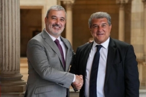 世體：巴塞羅那市長將親臨諾坎普，現(xiàn)場觀看巴薩vs畢爾巴鄂比賽