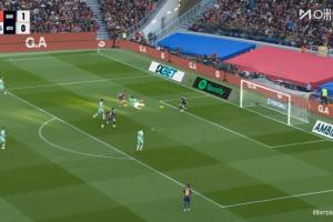 錯失良機！費爾明單刀機會射門被撲，奧爾莫補射偏出