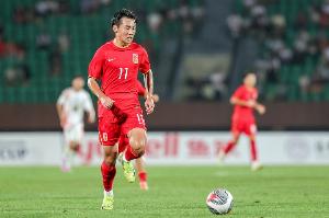16歲帥惟浩中乙20戰(zhàn)5球，是中國09年齡段職業(yè)聯(lián)賽進球首人