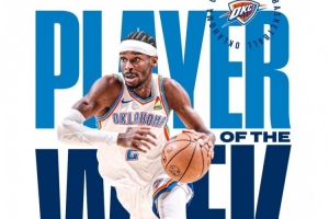 發(fā)揮神勇！騎士&雷霆分別曬出米切爾&亞歷山大周最佳海報(bào)！