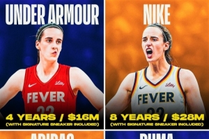 庫里最不滿UA的是招募克拉克失??！回顧各大品牌報價 UA年薪最高