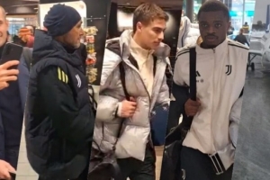 都體：尤文返回都靈的旅程坎坷 機(jī)場跑道結(jié)冰多次延遲起飛