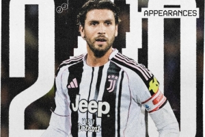 6球15助攻！尤文官方：27歲洛卡特利解鎖斑馬生涯200場(chǎng)里程碑！