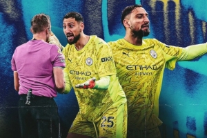 還需適應(yīng)裁判？多納魯馬本賽季英超10場(chǎng)4黃，3張因?yàn)椴粷M(mǎn)判罰