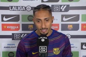 拉菲尼亞：扳平球未算作助攻？重要的是贏球 我還無(wú)法踢滿(mǎn)90分鐘