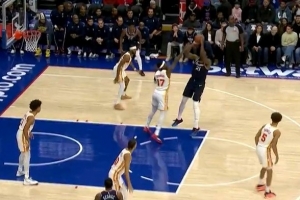 狀態(tài)不錯！恩比德今日復出 上來就干拔中投首開記錄！