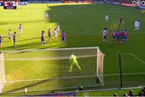 進制勝球！芒特：我和B費罰任意球前聊了下，趁對手不注意就開踢