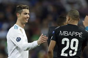 皇馬隊(duì)史僅兩人自然年至少打進(jìn)53球：C羅5次，姆巴佩首次達(dá)成