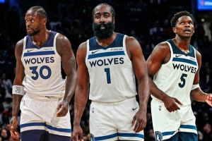 狼媒：森林狼連續(xù)兩年西決 但控衛(wèi)是短板 哈登加盟能成總冠軍威脅