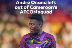 禍不單行…29歲奧納納被曼聯(lián)棄用，上月世預(yù)賽出局+現(xiàn)無緣非洲杯