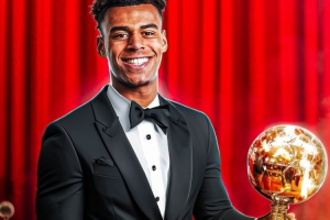 奪2025金童獎！20歲杜埃：能與梅西姆巴佩等人名字并列，我很榮幸