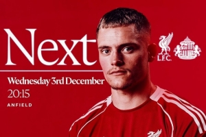 能否全取三分？利物浦發(fā)布對(duì)陣桑德蘭海報(bào)：維爾茨單人出鏡