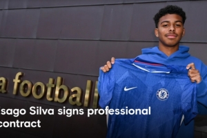也踢后衛(wèi)！官方：蒂亞戈·席爾瓦之子伊薩戈與切爾西簽署職業(yè)合同