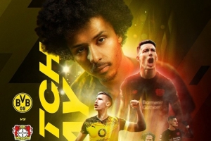 多特發(fā)布對陣藥廠海報：施洛特貝克、阿德耶米、格里馬爾多出鏡