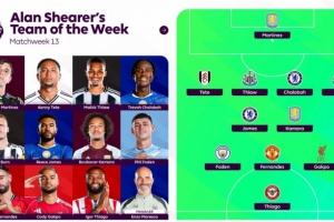 希勒評(píng)本輪英超最佳陣：馬雷斯卡、里斯-詹姆斯、B費(fèi)、加克波入選